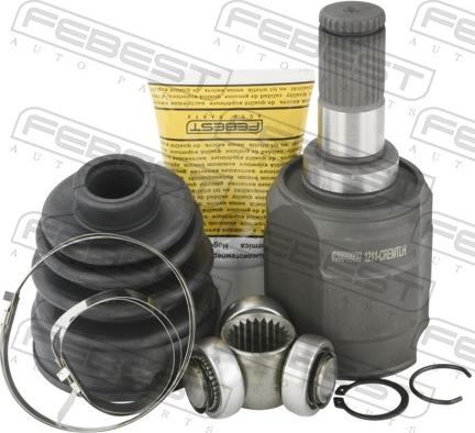 Febest 1211-CREMTLH - Шарнірний комплект, ШРУС, приводний вал autocars.com.ua