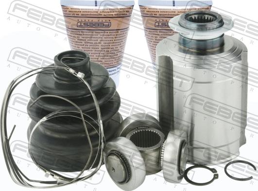 Febest 1211-DMRH - Шарнірний комплект, ШРУС, приводний вал autocars.com.ua