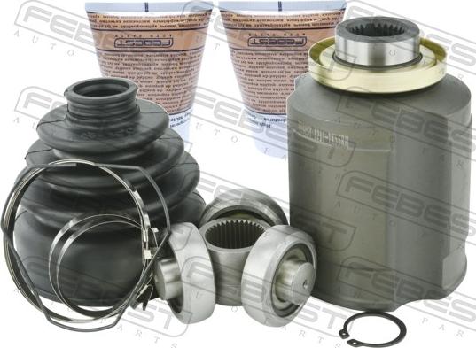 Febest 1211-IX55RH - Шарнірний комплект, ШРУС, приводний вал autocars.com.ua