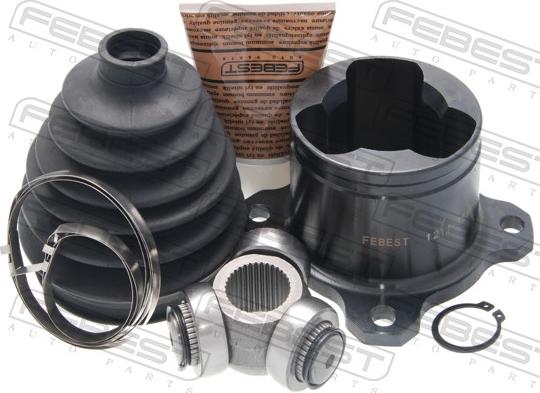 Febest 1211-TERRH - Шарнірний комплект, ШРУС, приводний вал autocars.com.ua