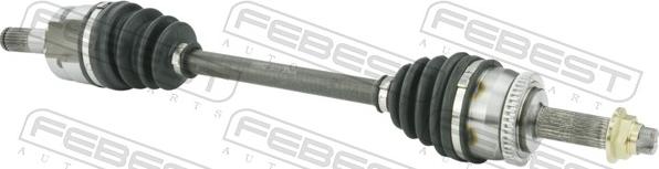 Febest 1214-SOLLH - Приводний вал autocars.com.ua