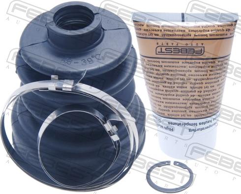 Febest 1215-CM10R - Пильник, приводний вал autocars.com.ua