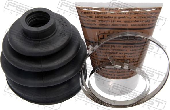 Febest 1217-ACC - Пильник, приводний вал autocars.com.ua