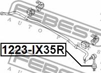 Febest 1223-IX35R - Тяга / стойка, стабилизатор avtokuzovplus.com.ua