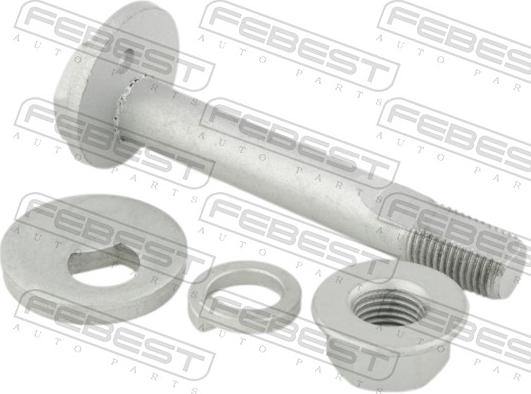 Febest 1229-002-KIT - Болт регулювання розвалу коліс autocars.com.ua