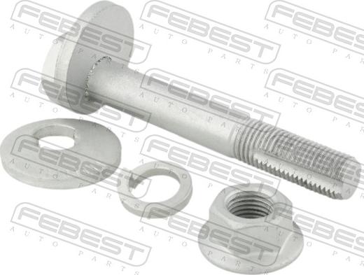 Febest 1229-003-KIT - Болт регулювання розвалу коліс autocars.com.ua