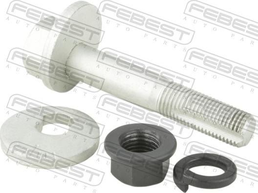 Febest 1229-022-KIT - Болт регулювання розвалу коліс autocars.com.ua