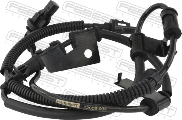 Febest 12606-003 - Датчик ABS, частота обертання колеса autocars.com.ua