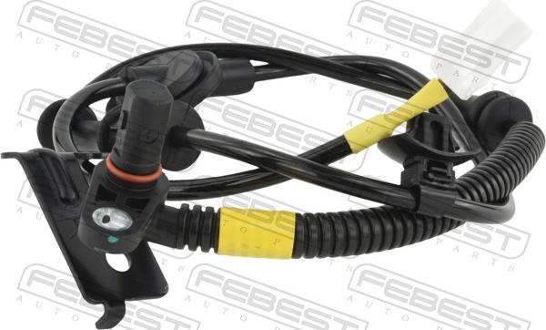 Febest 12606-018 - Датчик ABS, частота обертання колеса autocars.com.ua