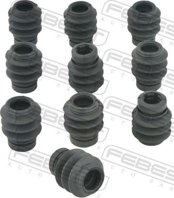 Febest 1273-TUCSF-PCS10 - Пильник, управління корпусу скоби гальма autocars.com.ua