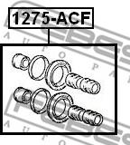 Febest 1275-ACF - Ремкомплект, гальмівний супорт autocars.com.ua