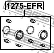 Febest 1275-EFR - Ремкомплект, тормозной суппорт avtokuzovplus.com.ua