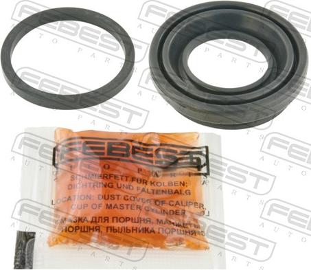 Febest 1275-LFR - Ремкомплект, гальмівний супорт autocars.com.ua