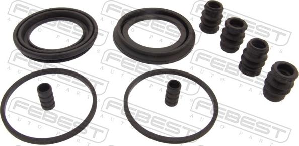 Febest 1275-PORF - Ремкомплект, гальмівний супорт autocars.com.ua