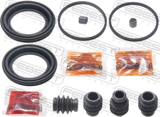 Febest 1275-TUCF - Ремкомплект, гальмівний супорт autocars.com.ua