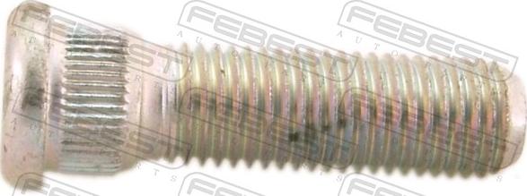 Febest 1284-001 - Болт кріплення колеса autocars.com.ua