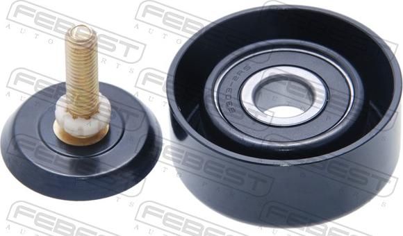 Febest 1287-CER - Паразитний / провідний ролик, поліклиновий ремінь autocars.com.ua