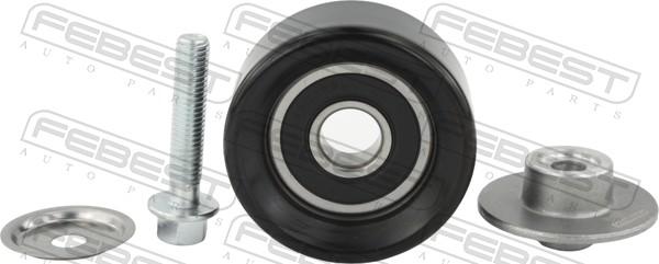 Febest 1287-D4HE - Паразитний / провідний ролик, поліклиновий ремінь autocars.com.ua