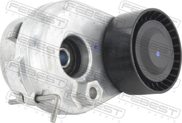 Febest 1290-D4HE - Натягувач ременя, клинові зуб. autocars.com.ua