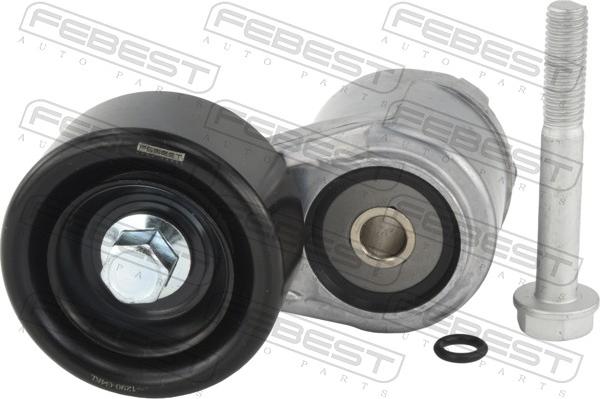 Febest 1290-G4KL - Натягувач ременя, клинові зуб. autocars.com.ua