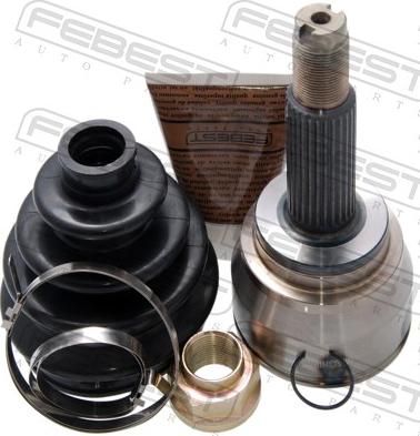 Febest 1410-REXIIAWD - Шарнірний комплект, ШРУС, приводний вал autocars.com.ua