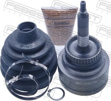 Febest 1410-REXIIPTA40 - Шарнірний комплект, ШРУС, приводний вал autocars.com.ua