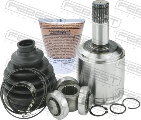 Febest 1411-KORATLH - Шарнірний комплект, ШРУС, приводний вал autocars.com.ua