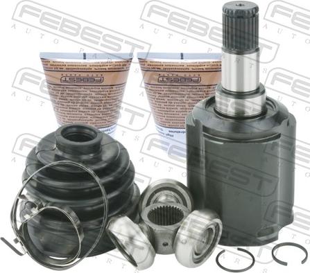 Febest 1411-KORMTLH - Шарнірний комплект, ШРУС, приводний вал autocars.com.ua