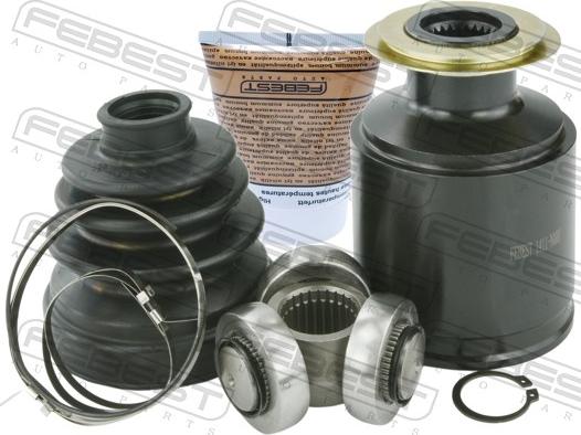 Febest 1411-NARH - Шарнірний комплект, ШРУС, приводний вал autocars.com.ua