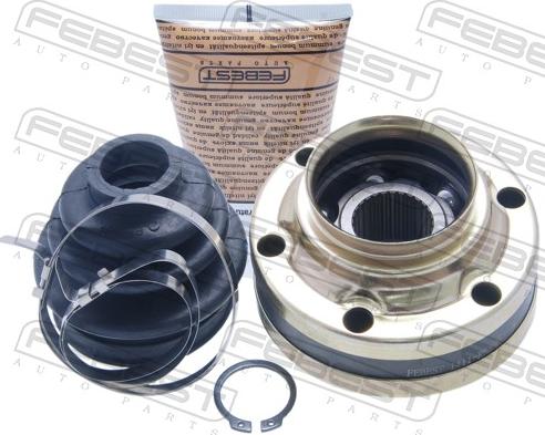 Febest 1411-REXR - Шарнірний комплект, ШРУС, приводний вал autocars.com.ua