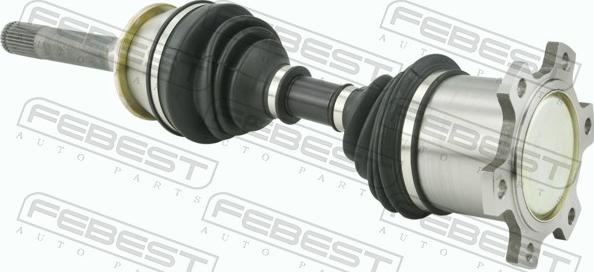 Febest 1414-MUS - Приводний вал autocars.com.ua