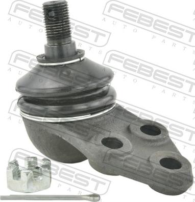 Febest 1420-KORF - Несучий / направляючий шарнір autocars.com.ua