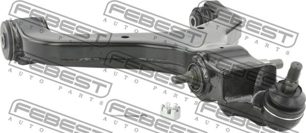 Febest 1424-ACTBJFLR - Важіль незалежної підвіски колеса autocars.com.ua