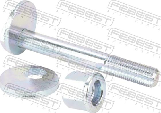 Febest 1429-002-KIT - Болт регулювання розвалу коліс autocars.com.ua