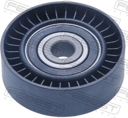 Febest 1487-REX - Паразитний / провідний ролик, поліклиновий ремінь autocars.com.ua
