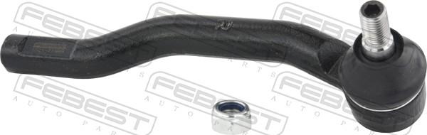 Febest 1521-T18RH - Наконечник рульової тяги, кульовий шарнір autocars.com.ua