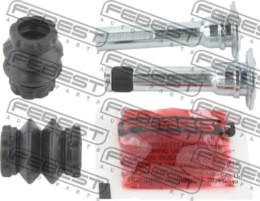 Febest 1574-TIG5F-KIT - Направляючий болт, корпус скоби гальма autocars.com.ua