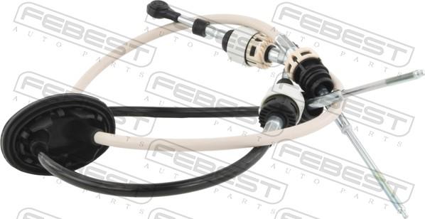 Febest 16106-906NSG370 - Трос, ступінчаста коробка передач autocars.com.ua