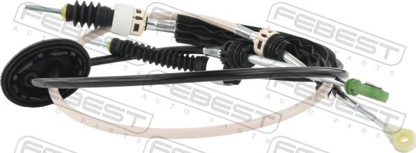 Febest 16106-906TSG360 - Трос, ступінчаста коробка передач autocars.com.ua