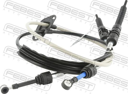 Febest 16106-909 - Трос, ступінчаста коробка передач autocars.com.ua