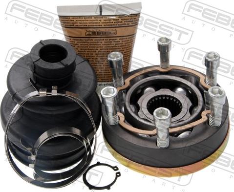 Febest 1611-001R - Шарнірний комплект, ШРУС, приводний вал autocars.com.ua