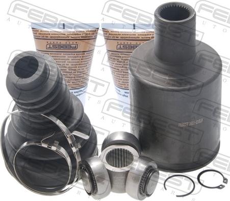 Febest 1611-210LH - Шарнірний комплект, ШРУС, приводний вал autocars.com.ua