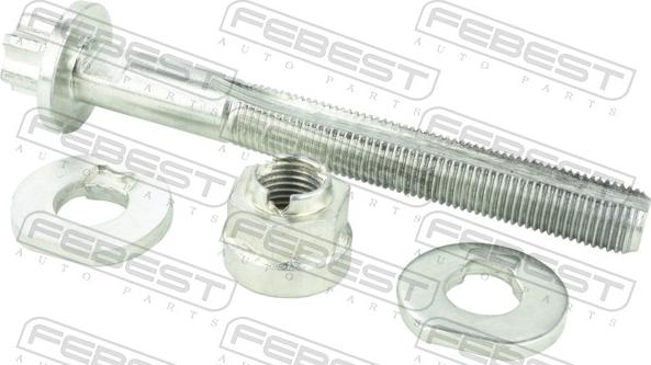 Febest 1629-212-KIT - Болт регулювання розвалу коліс autocars.com.ua