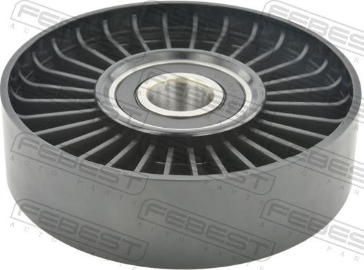 Febest 1687-W163 - Паразитний / провідний ролик, поліклиновий ремінь autocars.com.ua