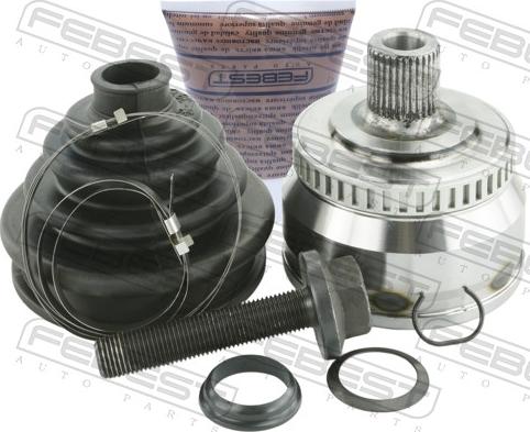 Febest 1710-004A45 - Шарнірний комплект, ШРУС, приводний вал autocars.com.ua