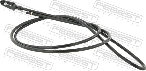 Febest 17101-A4B6 - Тросик замка капота autocars.com.ua
