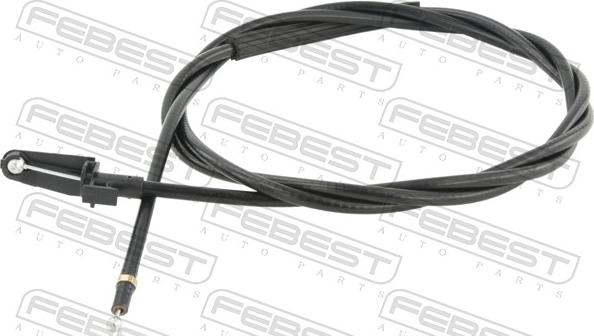 Febest 17101-A4B7 - Тросик замка капота autocars.com.ua