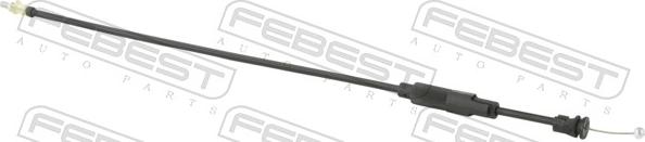 Febest 17101-A8D3LH - Тросик замка капота autocars.com.ua