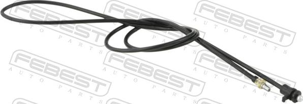 Febest 17101-A8D3RH - Тросик замка капота autocars.com.ua