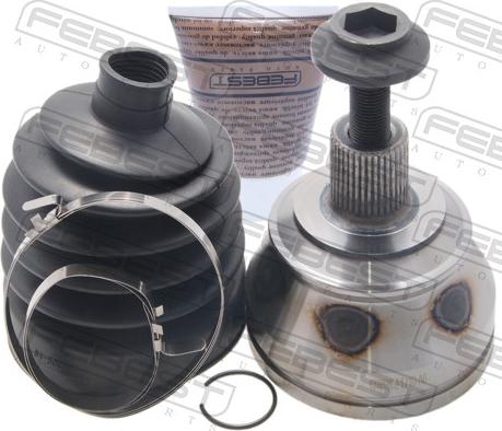 Febest 1710-A6 - Шарнірний комплект, ШРУС, приводний вал autocars.com.ua